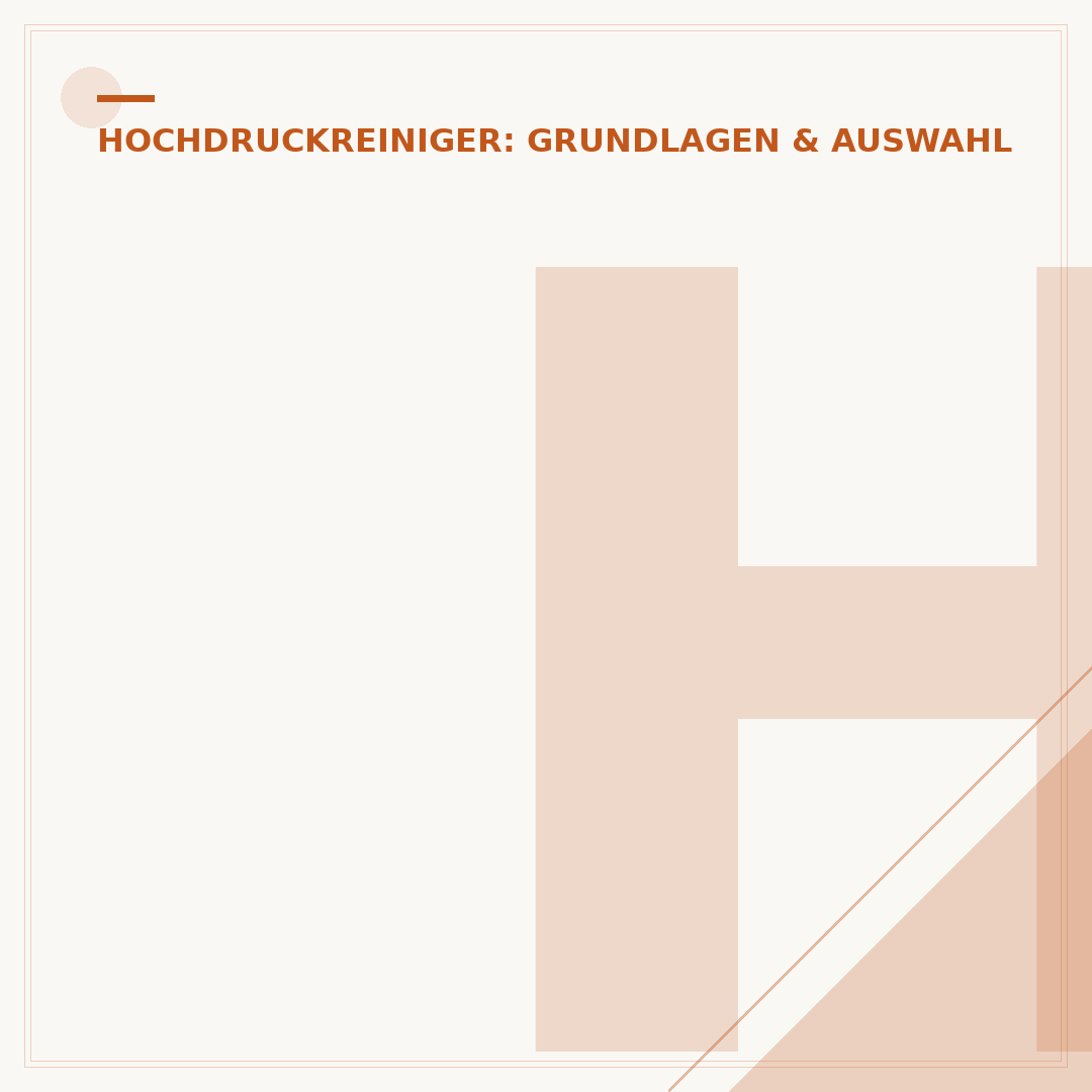 Hochdruckreiniger-Pumpe bei Frost entleeren