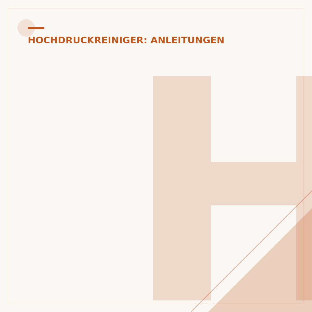 Hochdruckreiniger-Schlauch reparieren