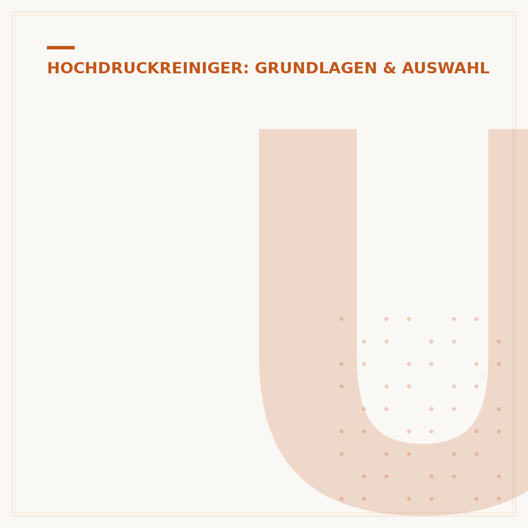Undichtigkeit der Hochdruckreiniger-Schlauchkupplung