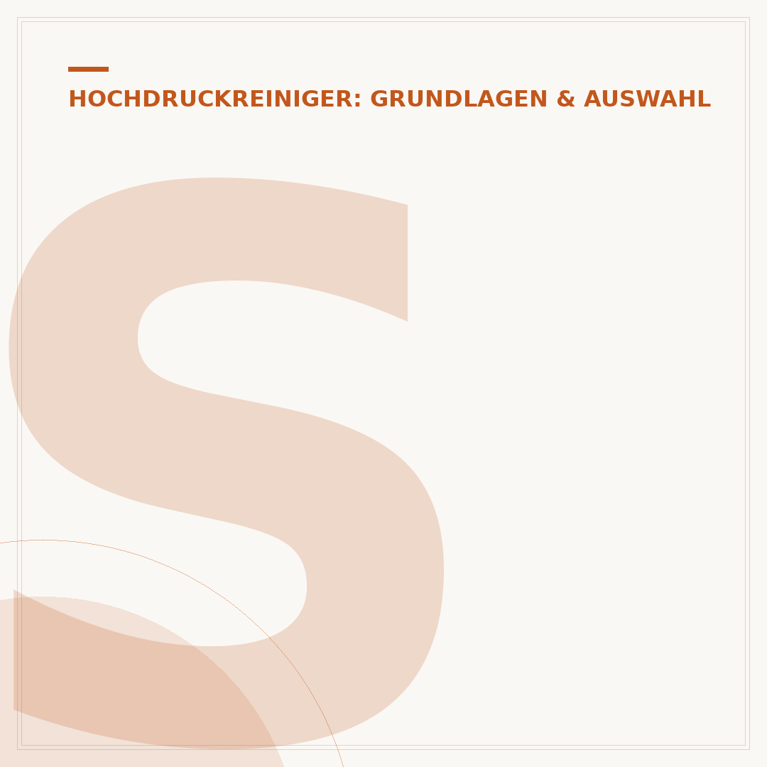 Stationärer Hochdruckreiniger: Leistung und Anwendung