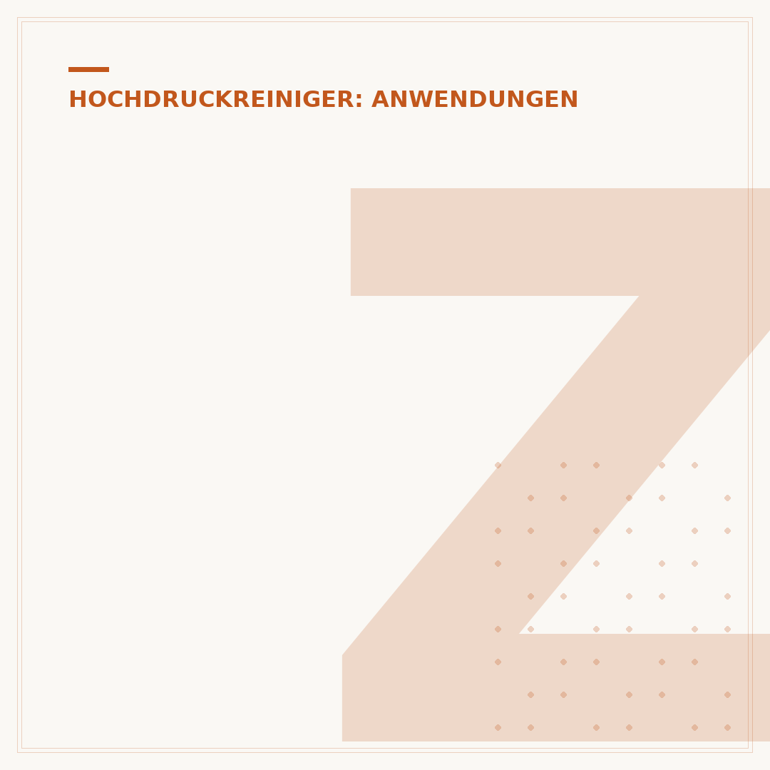 Zubehör für Hochdruckreiniger