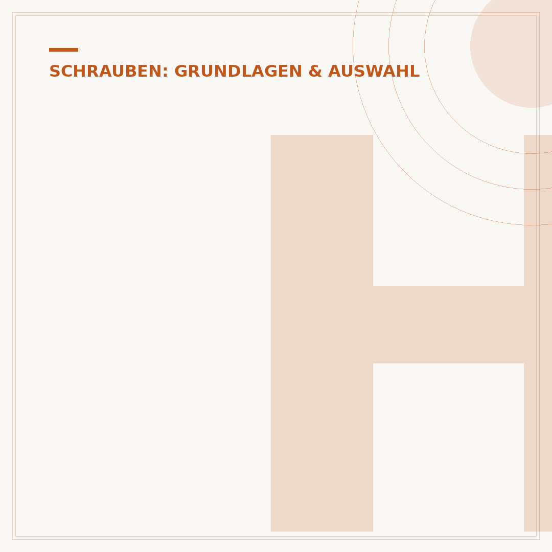 Hochfeste Schraubensicherung für Gewindeschrauben