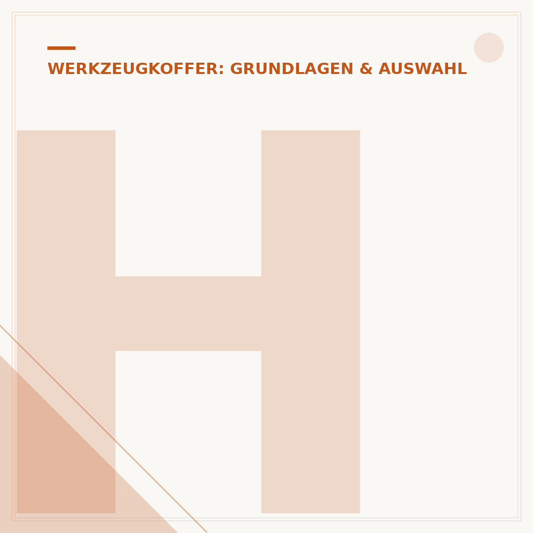 Hochwertiger Werkzeugkoffer