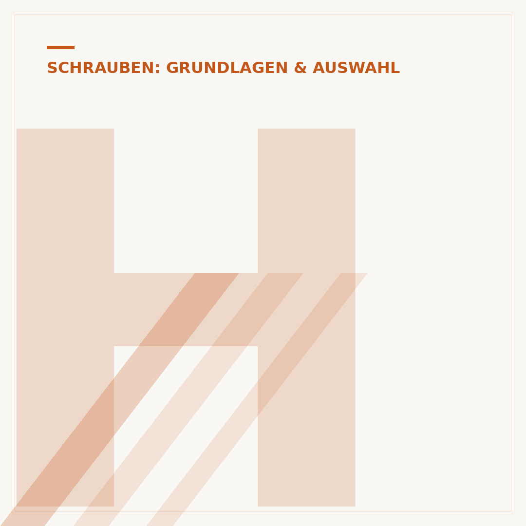 Holz-Beton-Schrauben: Auswahl & Anwendung