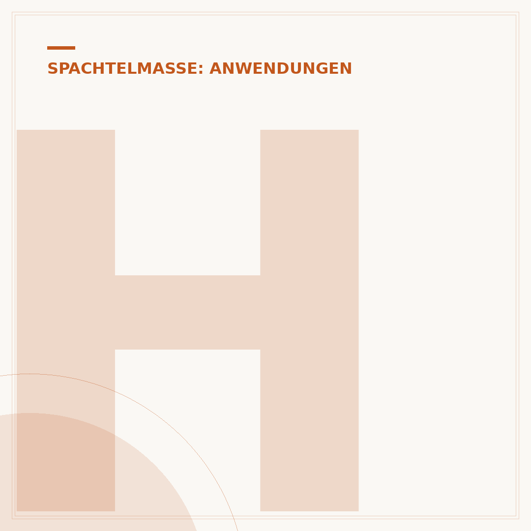 Holz Spachtelmasse: Anwendungsbereiche, Typen und Auswahl