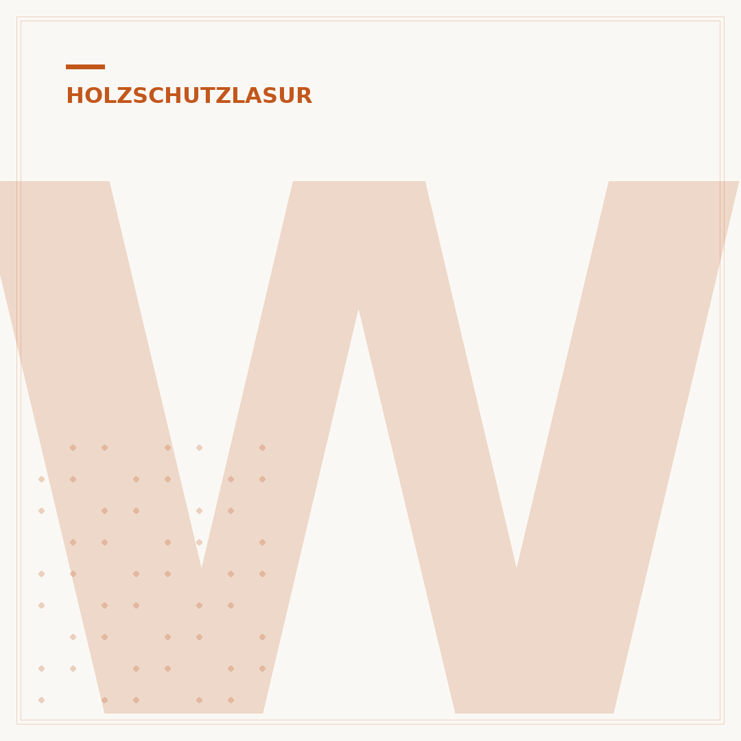 Weiße Holzschutzlasur für außen