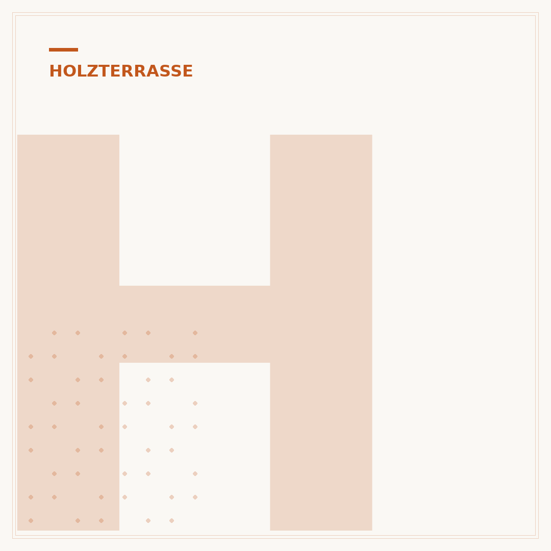 Holzterrasse: Wann Öl erneuern?