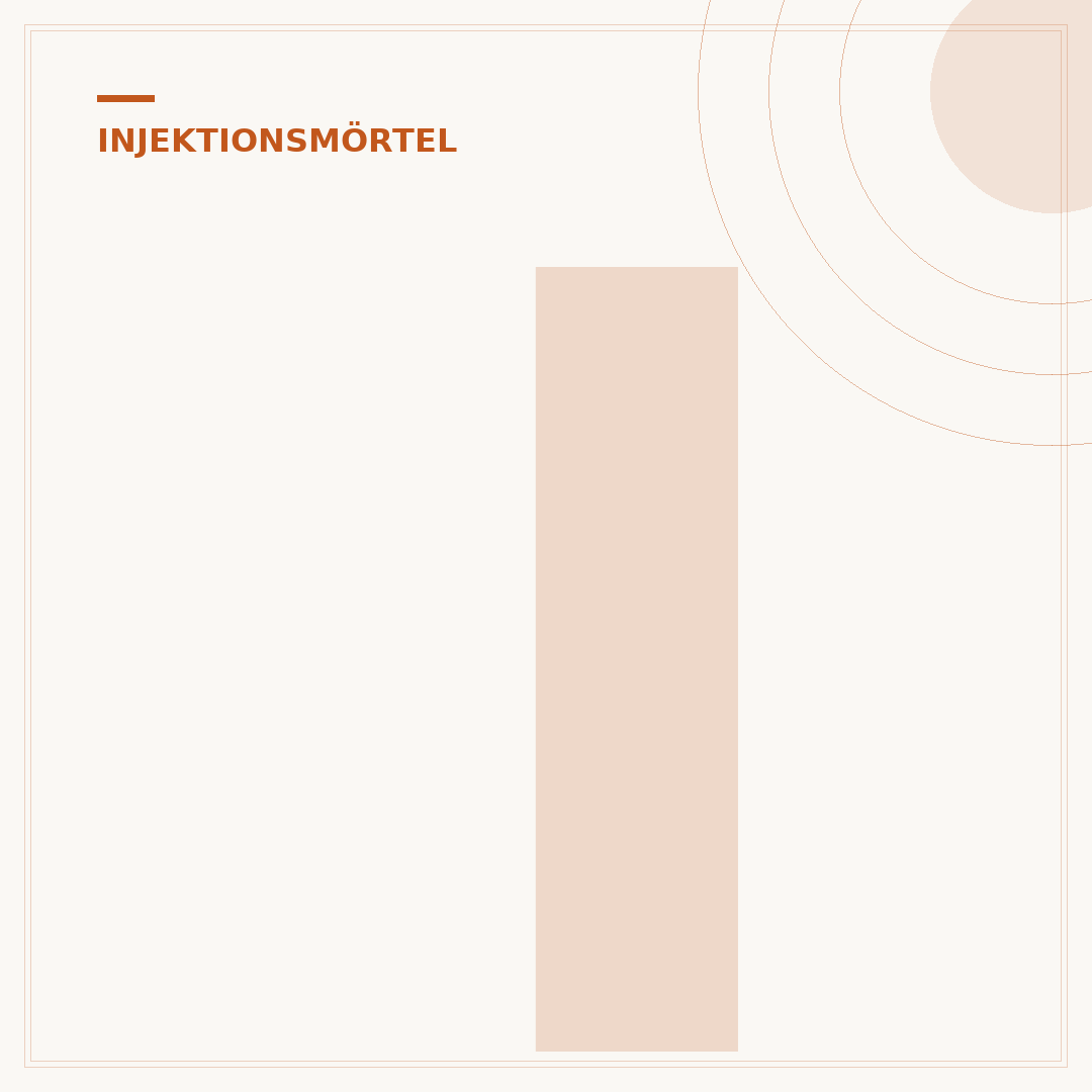 Injektionsmörtel im Lochstein richtig einbringen