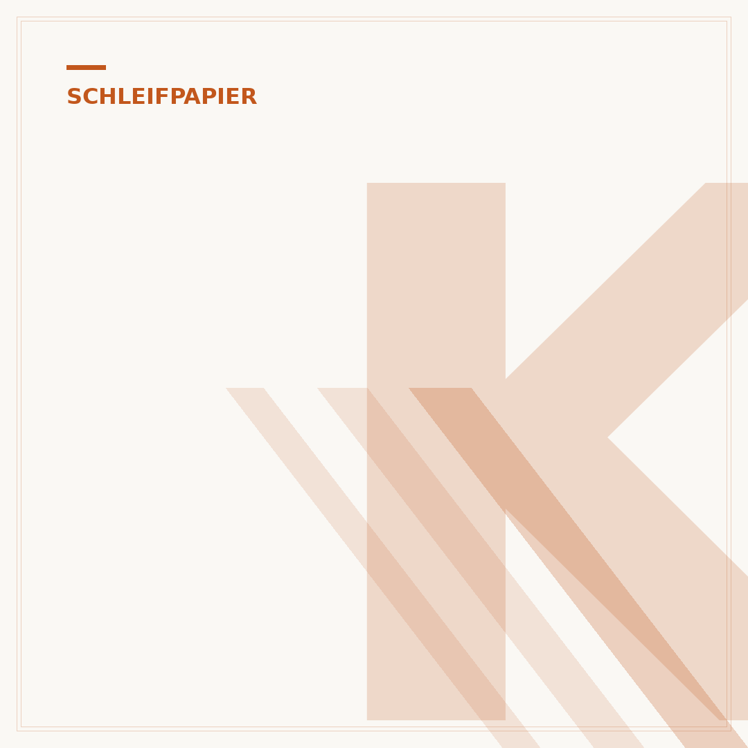 Keramik-Schleifpapier