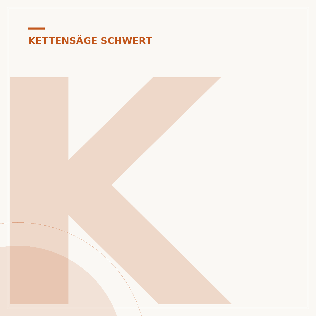 Kettensägen-Schwert wenden