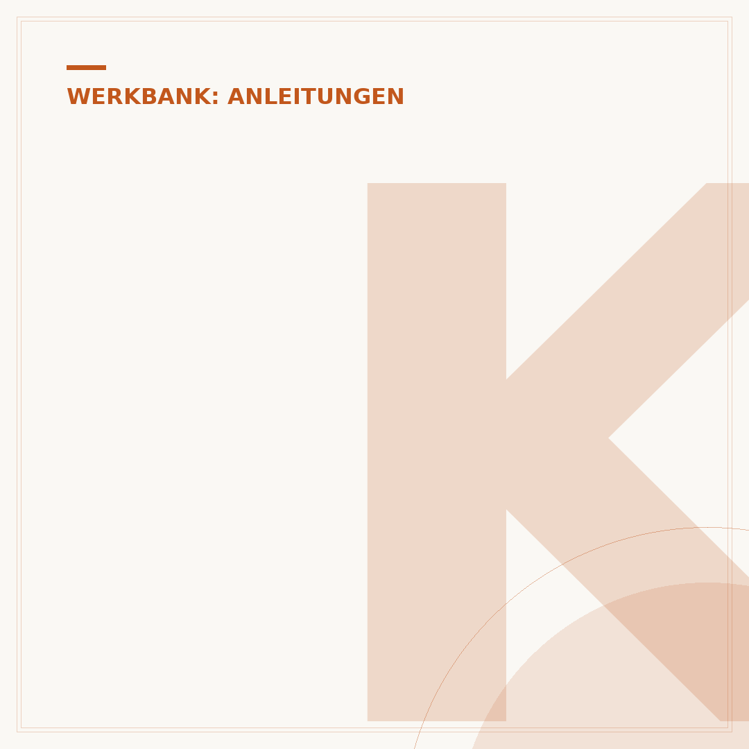 Klappbare Werkbank: Scharnier Spiel einstellen