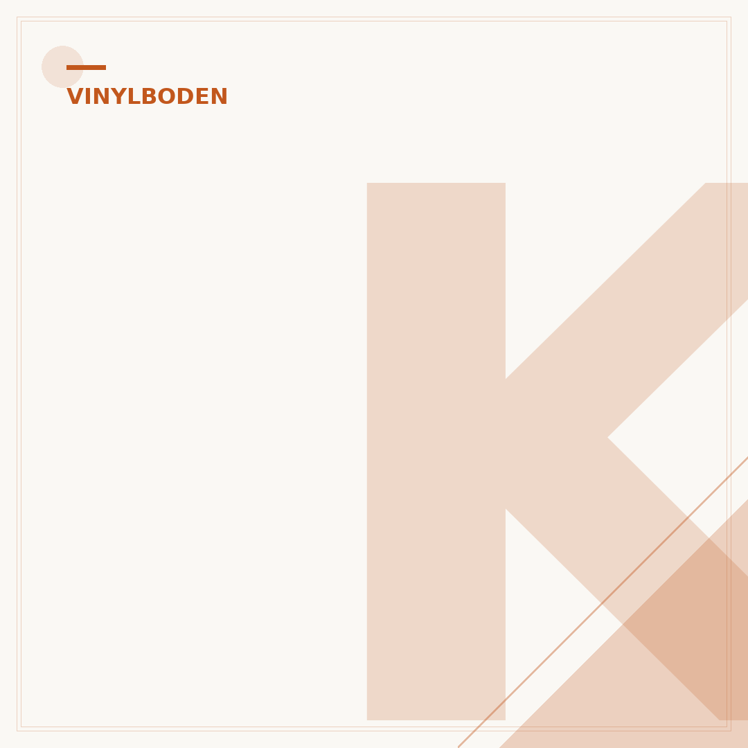 Klebe-Vinylboden verlegen