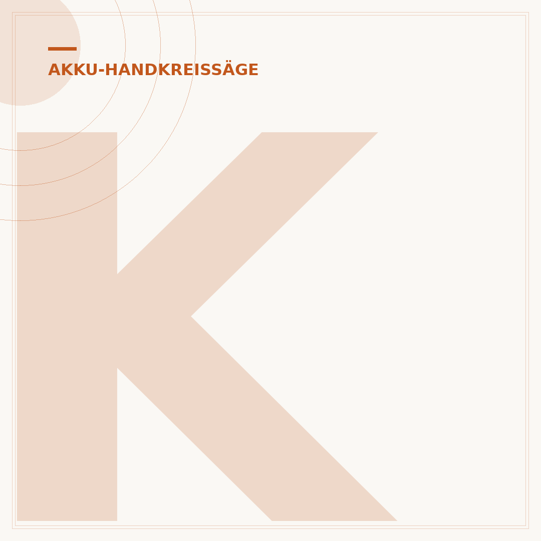 Kleine Akku-Handkreissäge