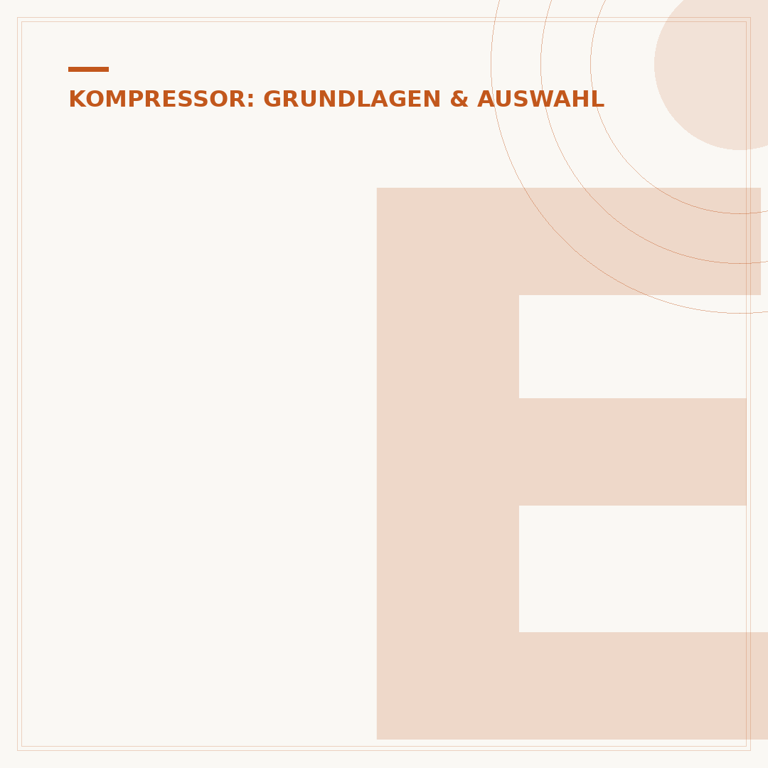 Ersatzfilter für Kompressor-Ansaugfilter