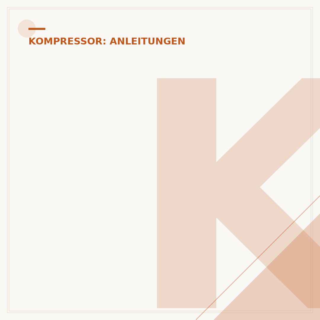 Kompressor-Druckschalter einstellen