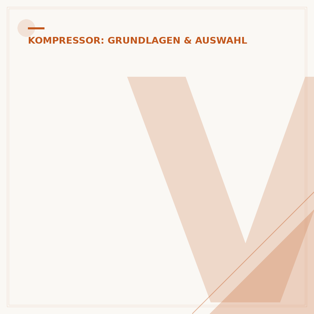 Verschlissener Kolben des Kompressors