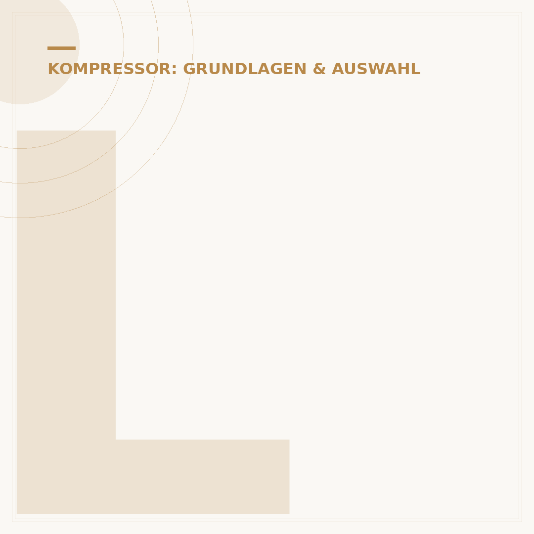 Leiseläufer-Kompressor