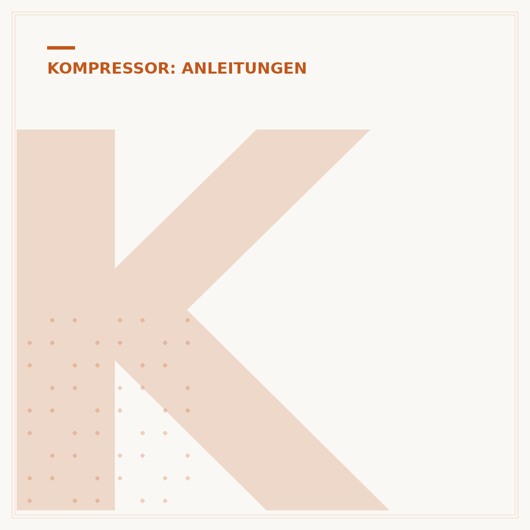 Kompressor Rückschlagventil reinigen: Leitfaden zur Wartung