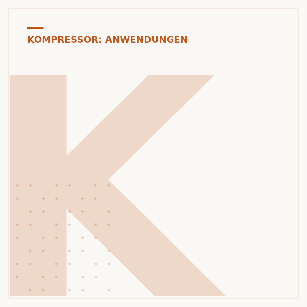 Kompressor für Sandstrahlen: Die richtige Wahl treffen