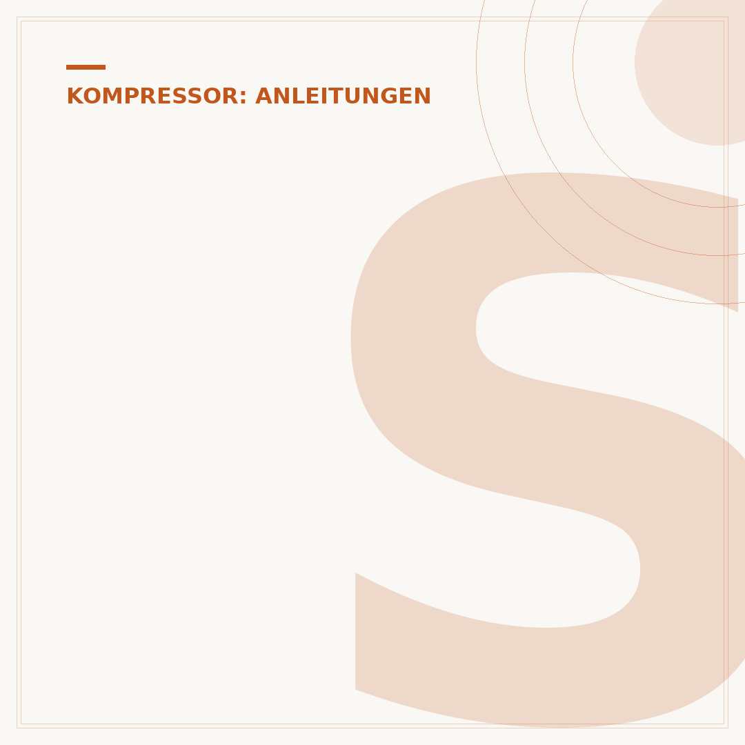 Sicherheitsventil des Kompressors ersetzen