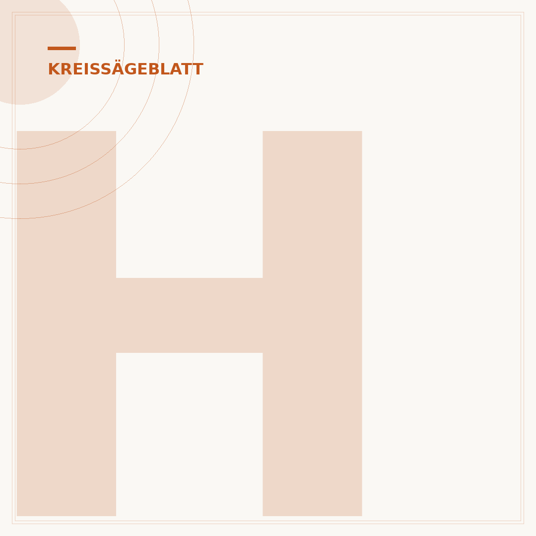 Hartmetallzähne des Kreissägeblatts beim Transport schützen