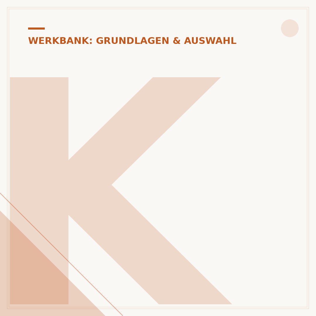 Küpper Werkbank als B-Ware