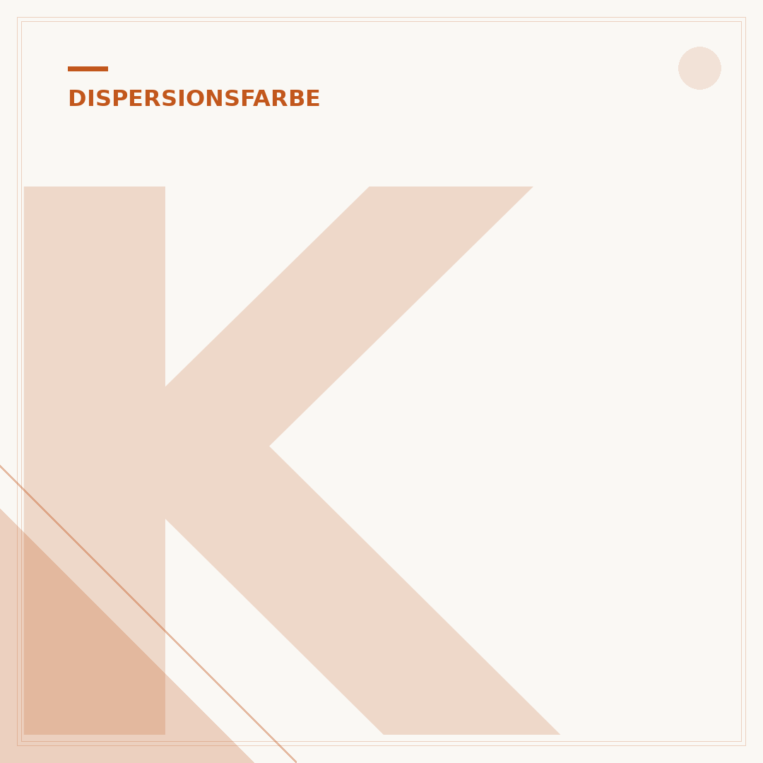 Kunststoff-Dispersionsfarbe