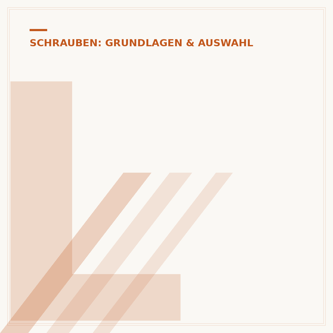 L-BOXX Schrauben: Vielfalt, Anwendung und Organisation