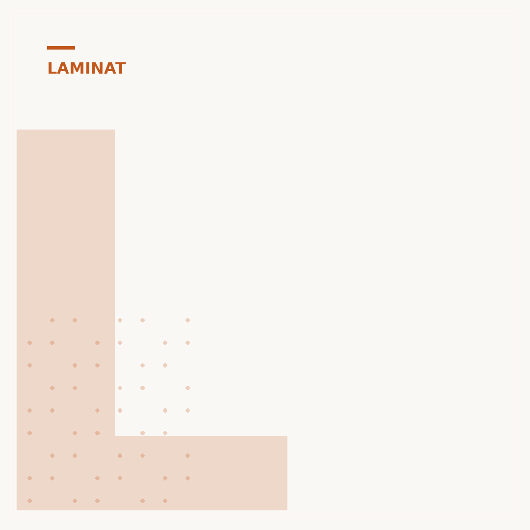 Laminat-Trittschalldämmung mit Feuchtigkeitssperre