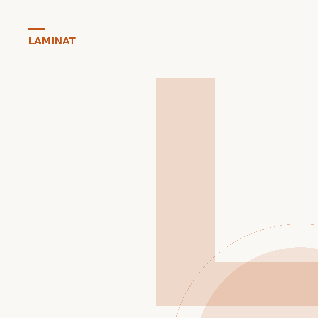 Laminat-Übergangsprofil ausrichten