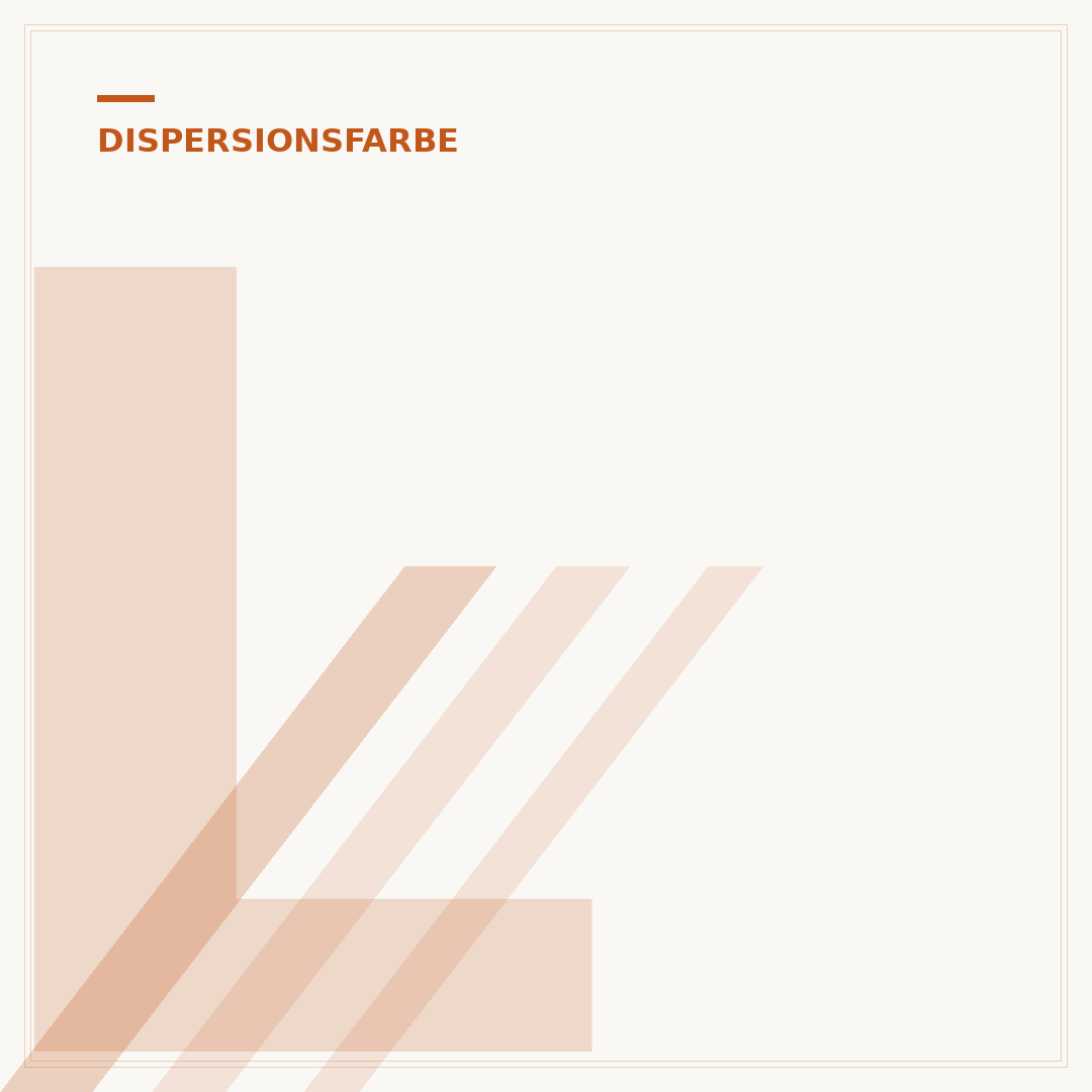 Latexfarbe oder Dispersionsfarbe