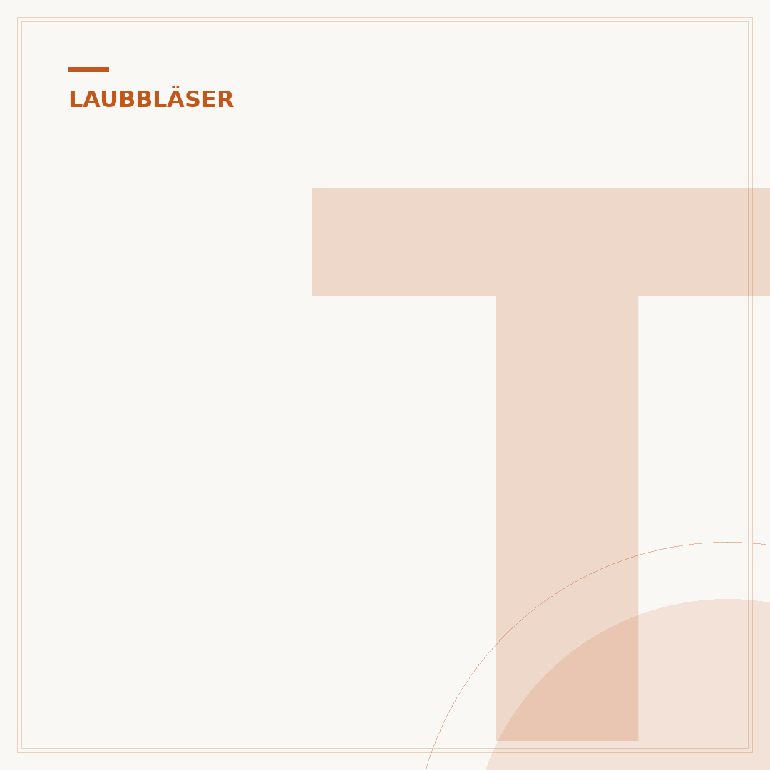 Transport von Laubbläser und Blasrohr