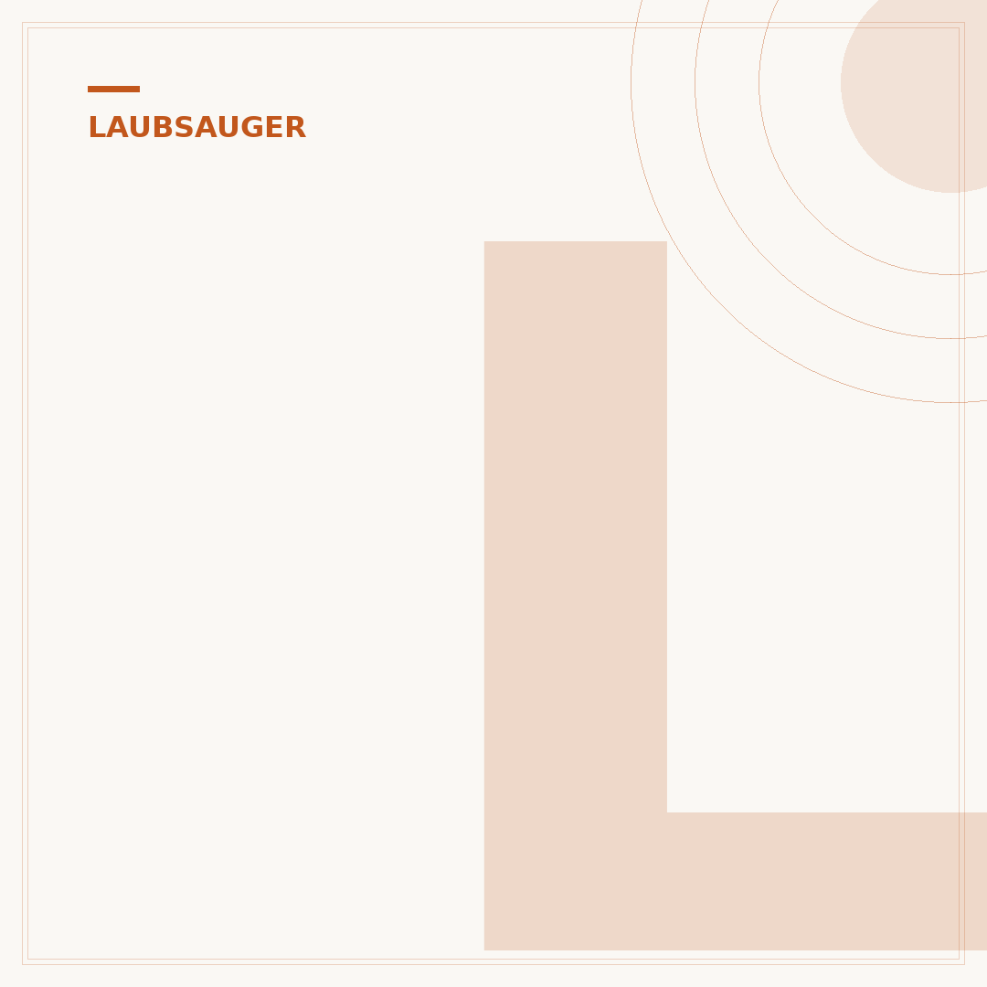 Laubsauger mit Schlauch: Effiziente Laubentfernung verstehen
