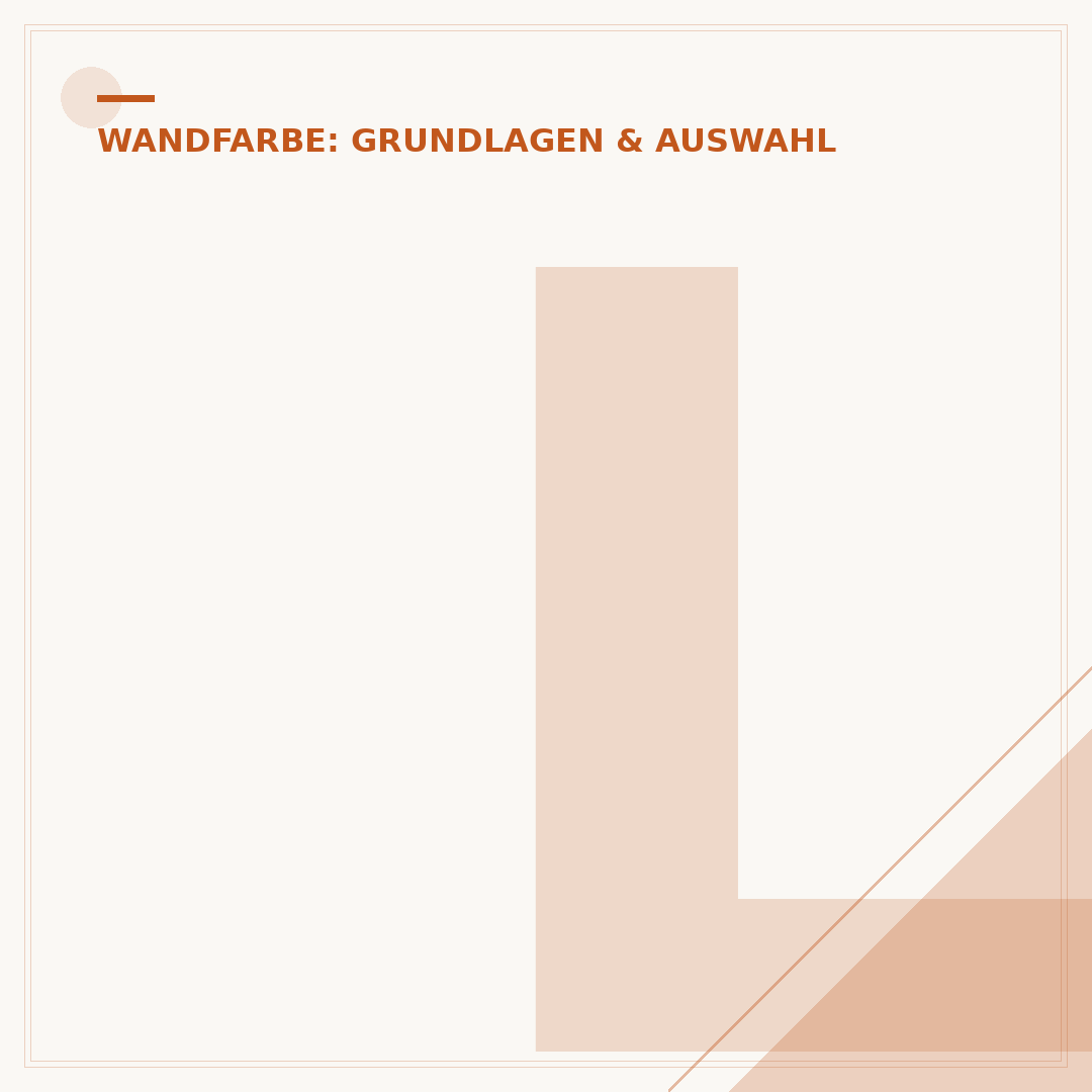 Lichtgrau Wandfarbe: Effektive Auswahl & Anwendungstipps