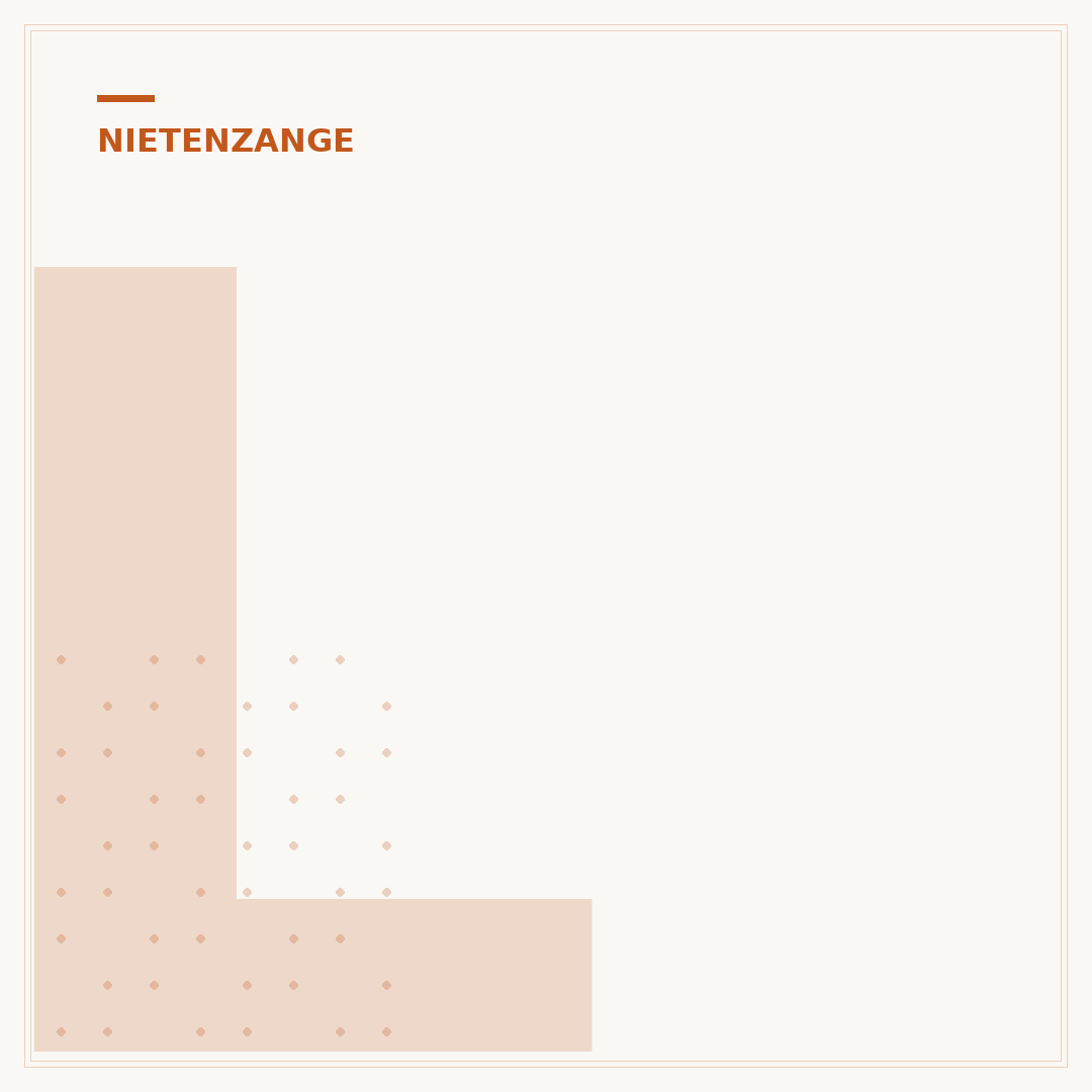 Loch und Nietenzange: Auswahl & Anwendung für Profis