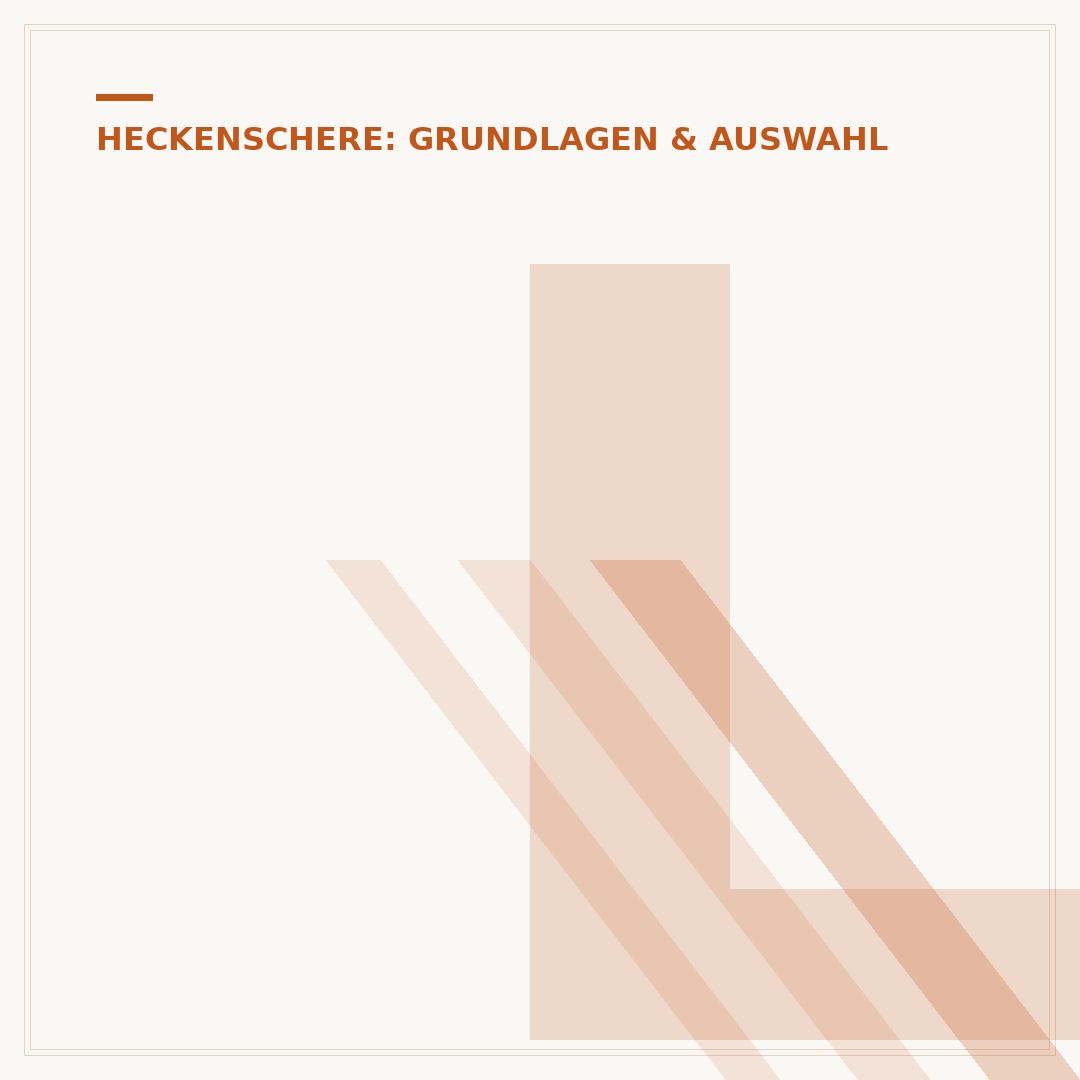 Lux Akku-Heckenschere