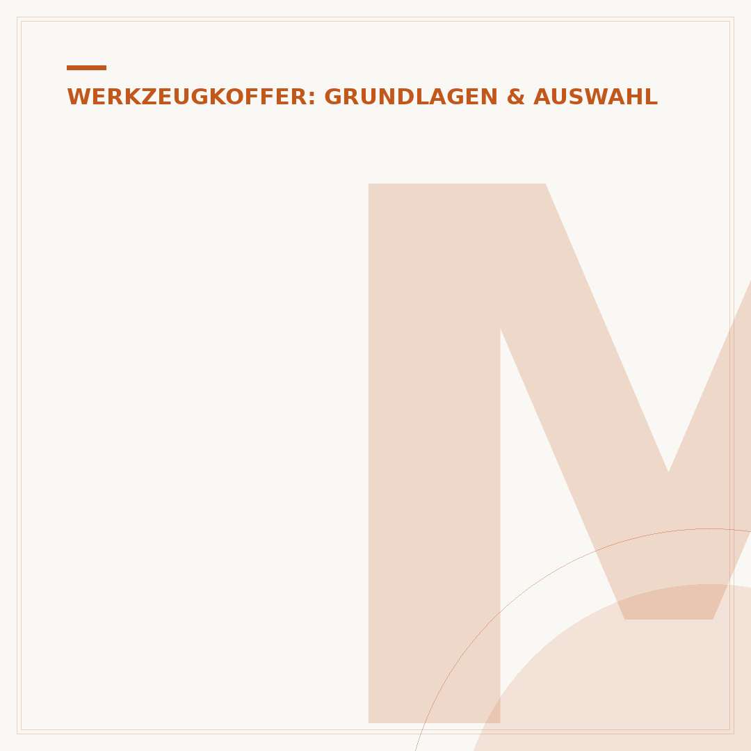 Meister-Werkzeugkoffer
