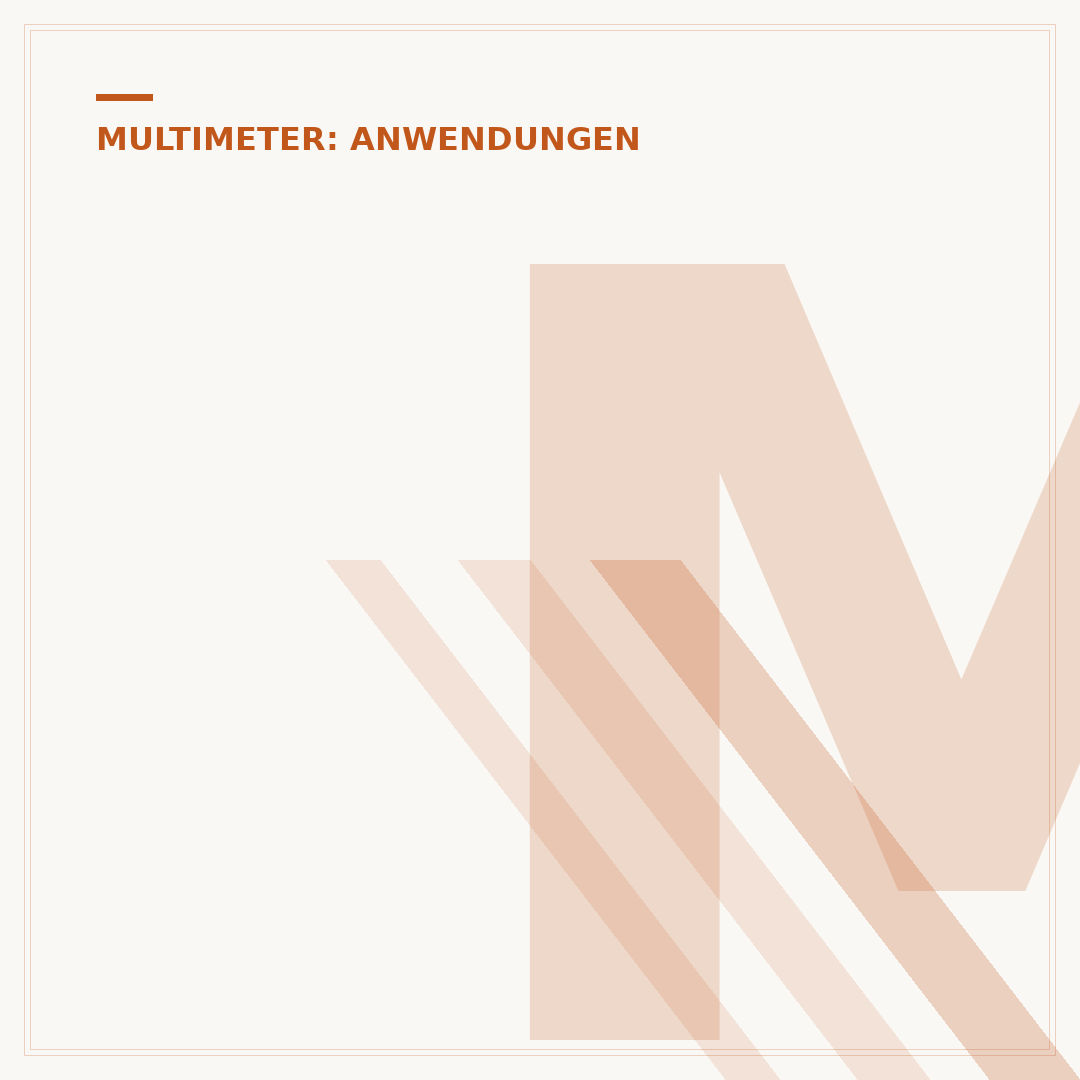 Messkabel für Multimeter: Auswahl, Typen und Anwendung