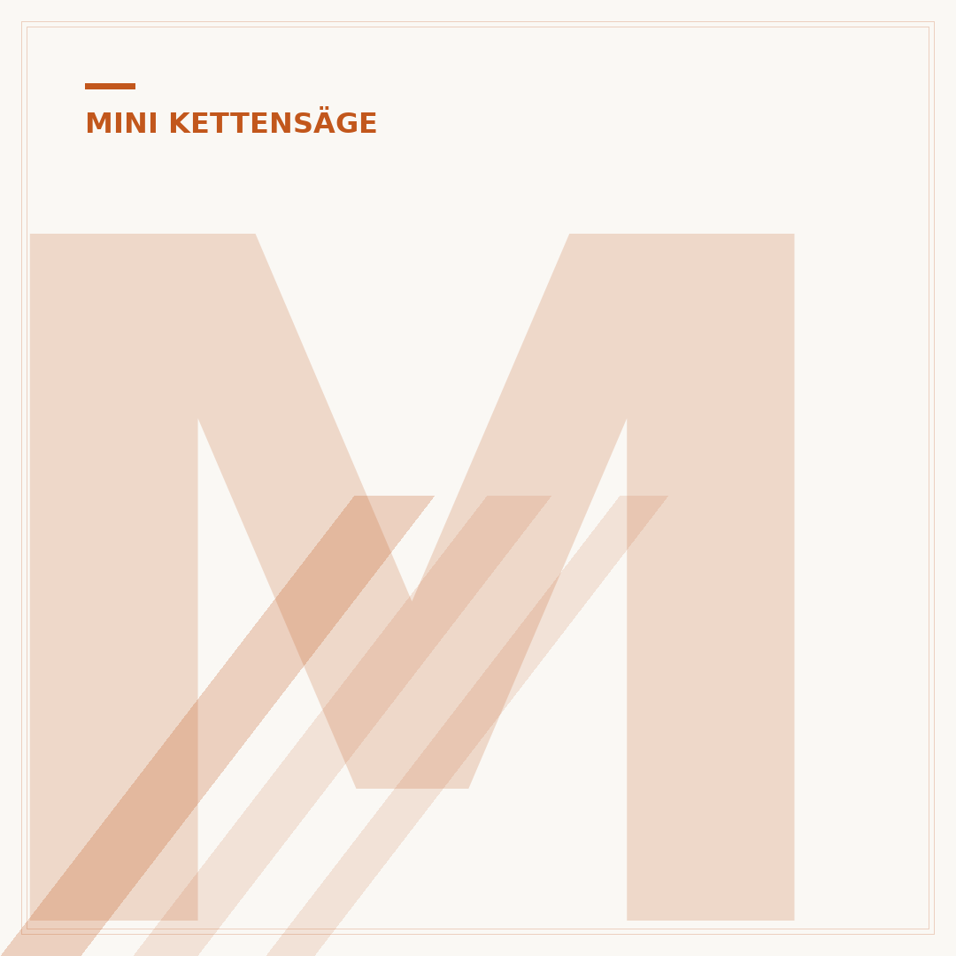 Mini-Kettensäge Bosch Blau