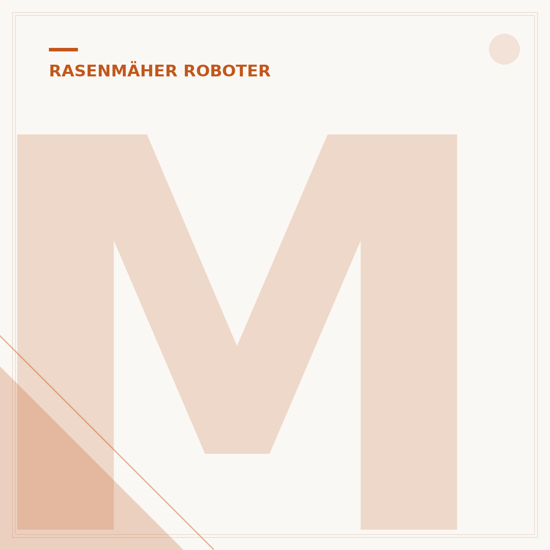 Mini-Rasenmäher-Roboter