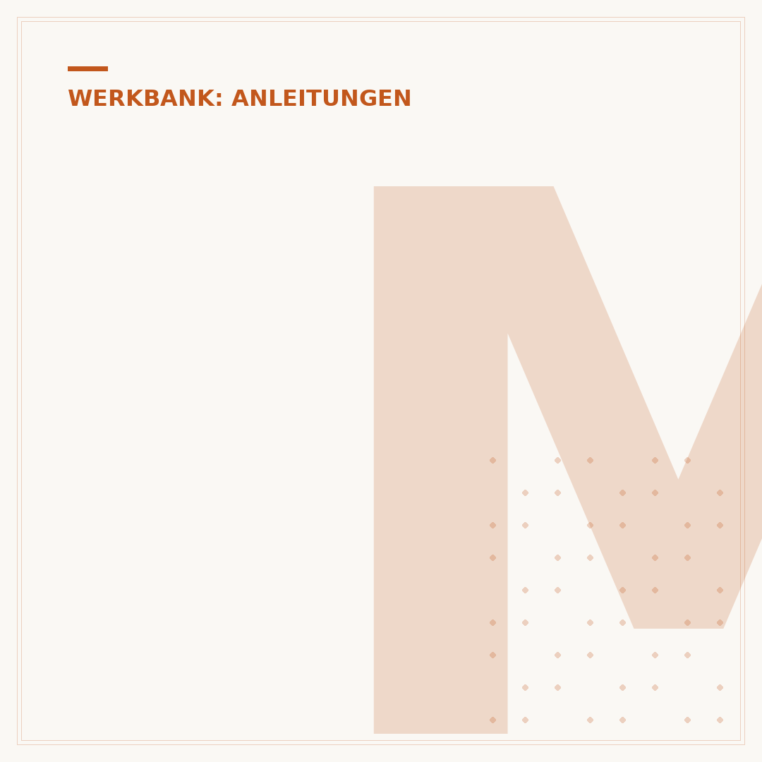 Mobile Werkbank selber bauen: Ihr Projekt-Leitfaden