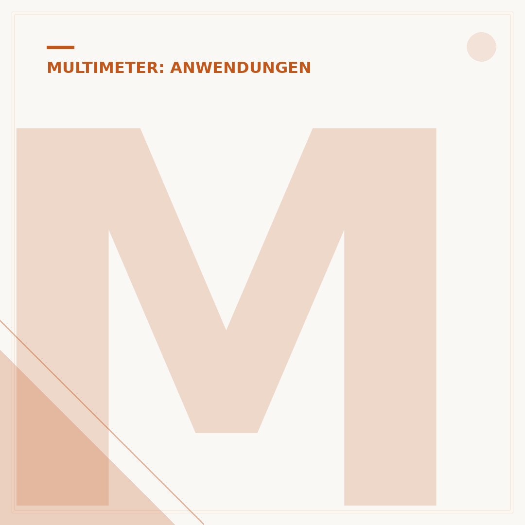Multimeter: Digitale oder analoge Messung?