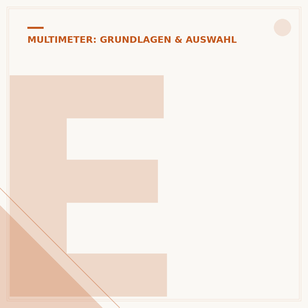 Erklärung Multimeter