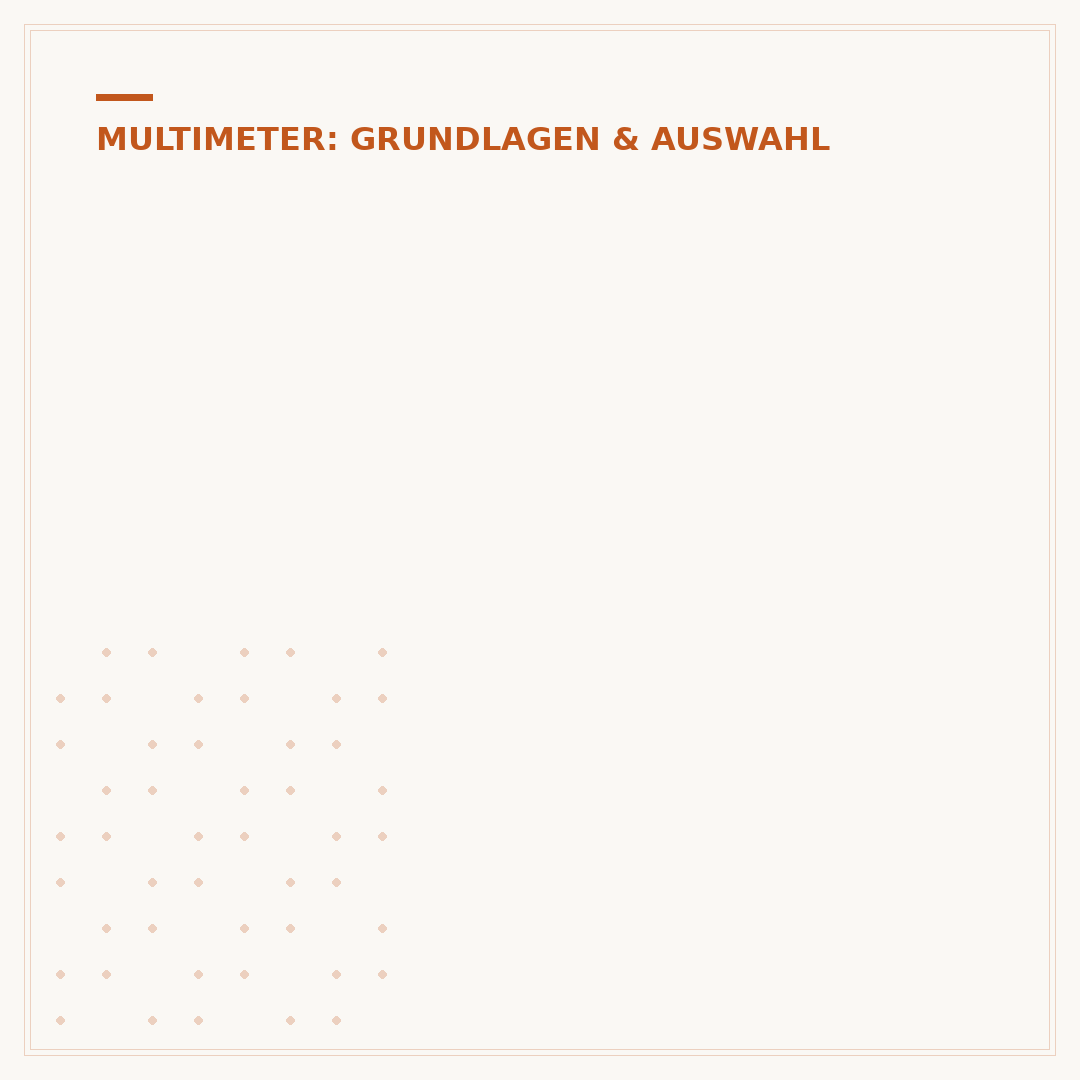 Überlastung des Multimeter-Messbereichs erkennen