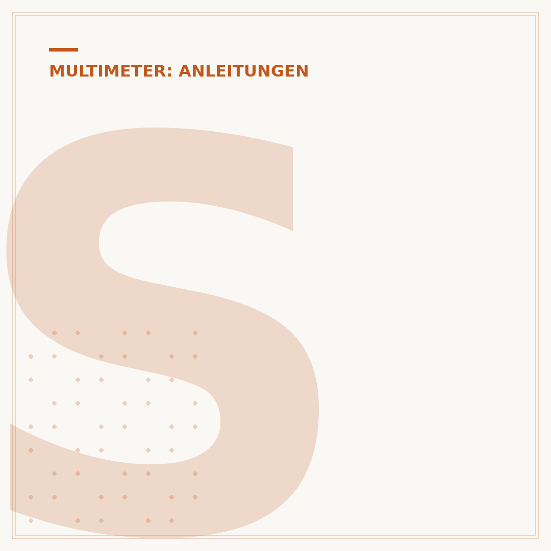 Steckdose mit Multimeter prüfen