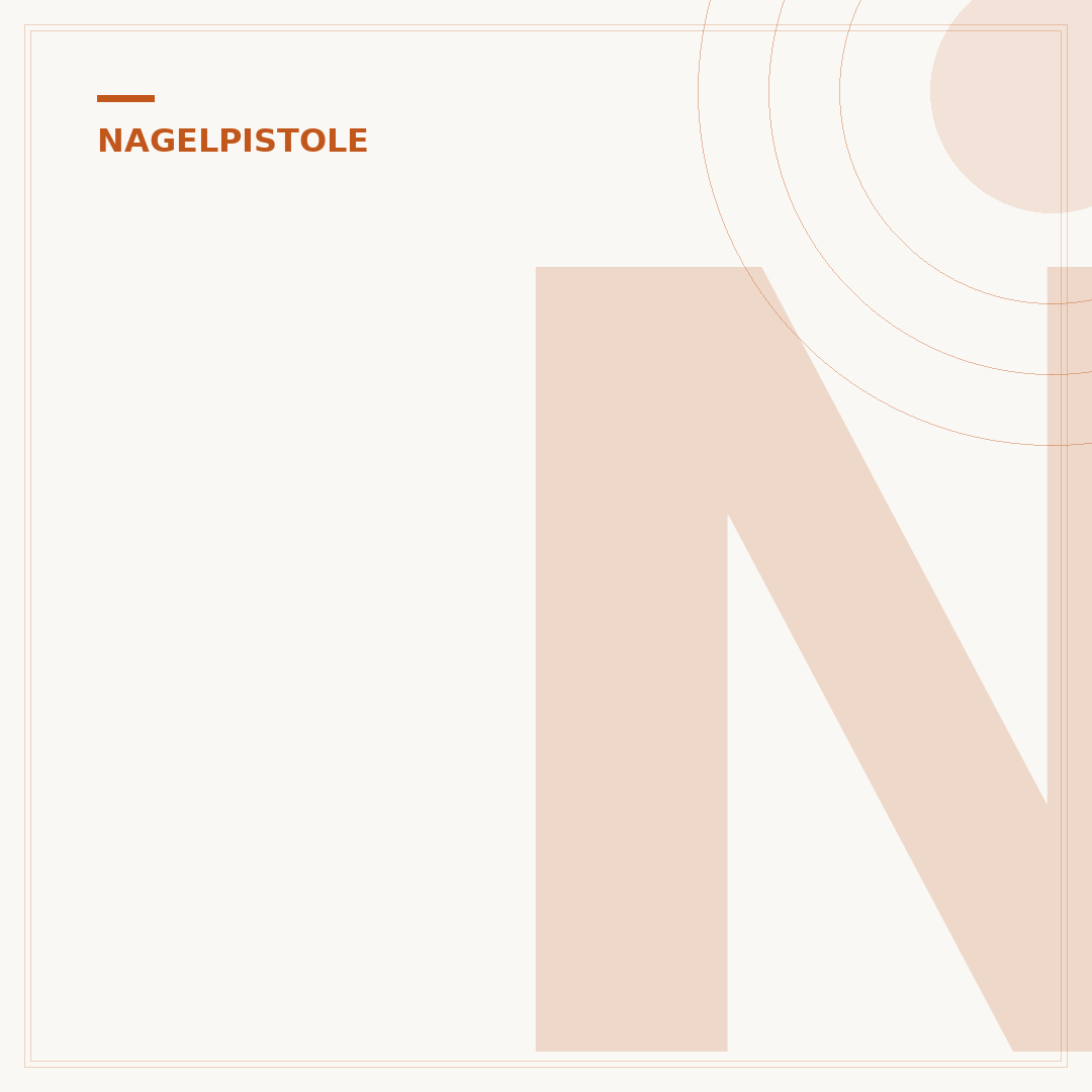 Nagelpistole für Beton: Leistung und Anwendung im Detail
