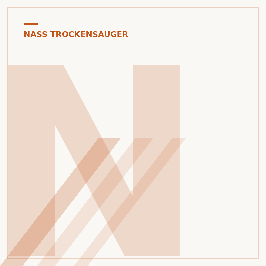 Nass-Trockensauger für den Haushalt