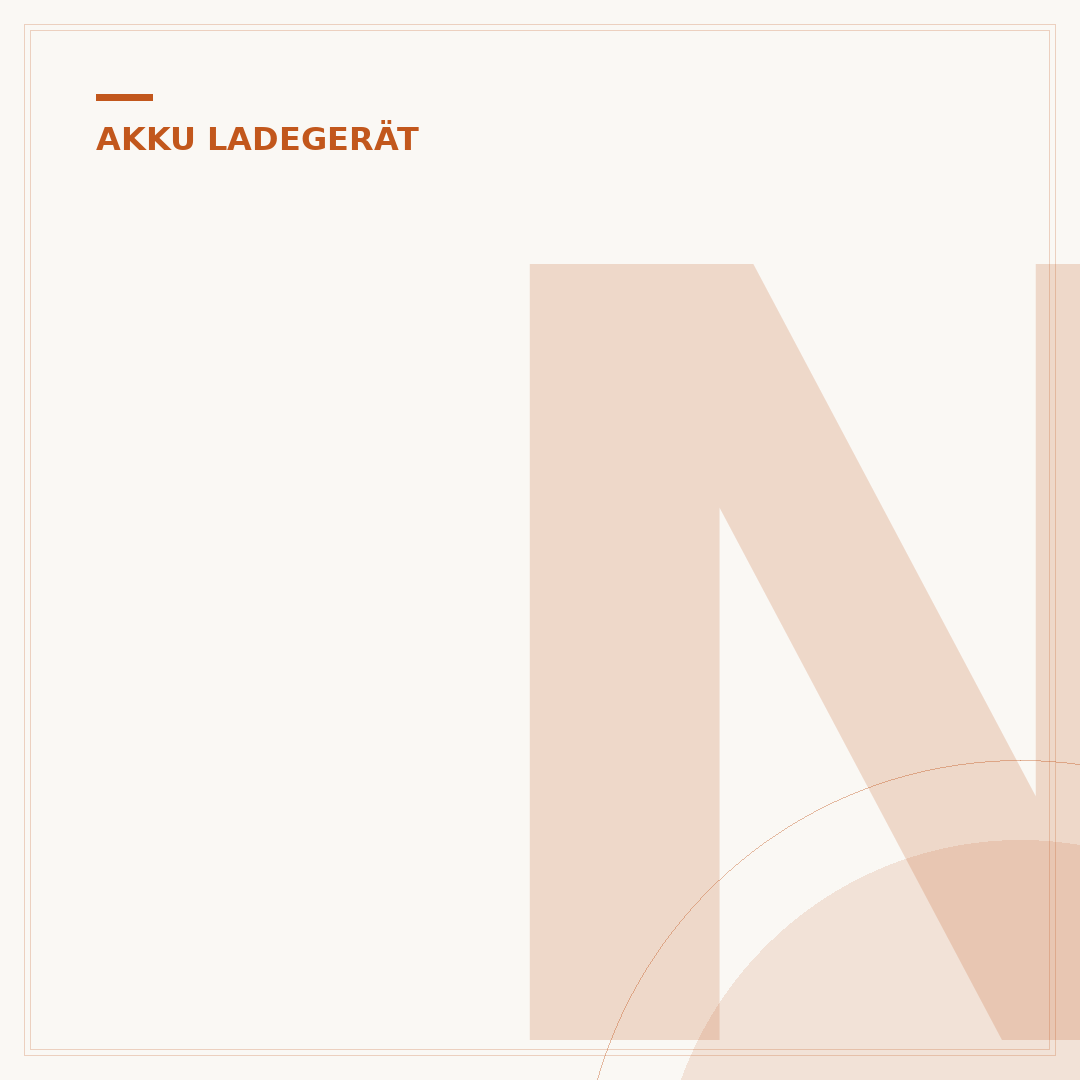 NiCd-Akku-Ladegerät