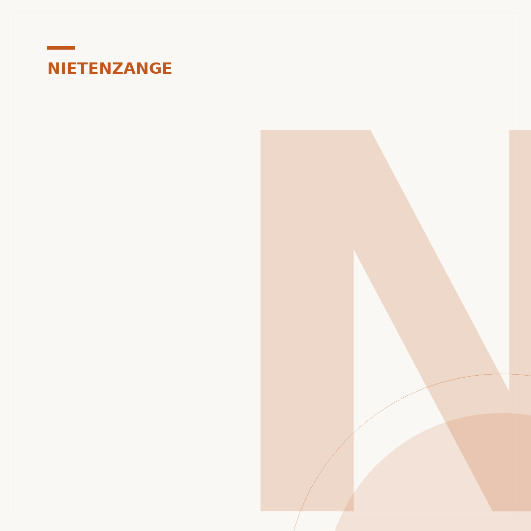 Nietenzange für Kleidung: Auswahl, Anwendung & Pflege