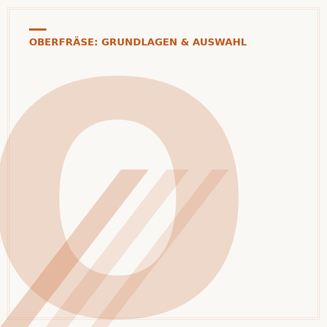 Oberfräse Fräser zu heiß: Ursachen und Abhilfe